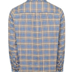 Camisa Algodón Orgánico Hombre Padua Azul Rockford
