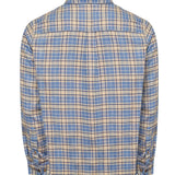 Camisa Algodón Orgánico Hombre Padua Azul Rockford