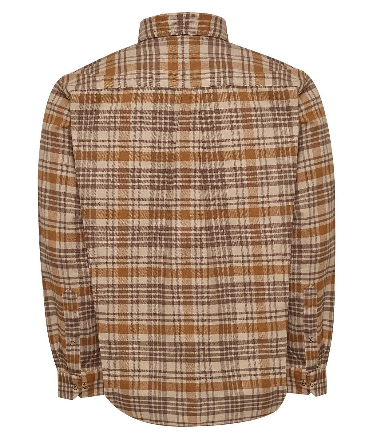 Camisa Algodón Orgánico Hombre Padua Café Rockford