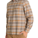Camisa Algodón Orgánico Hombre Padua Café Rockford