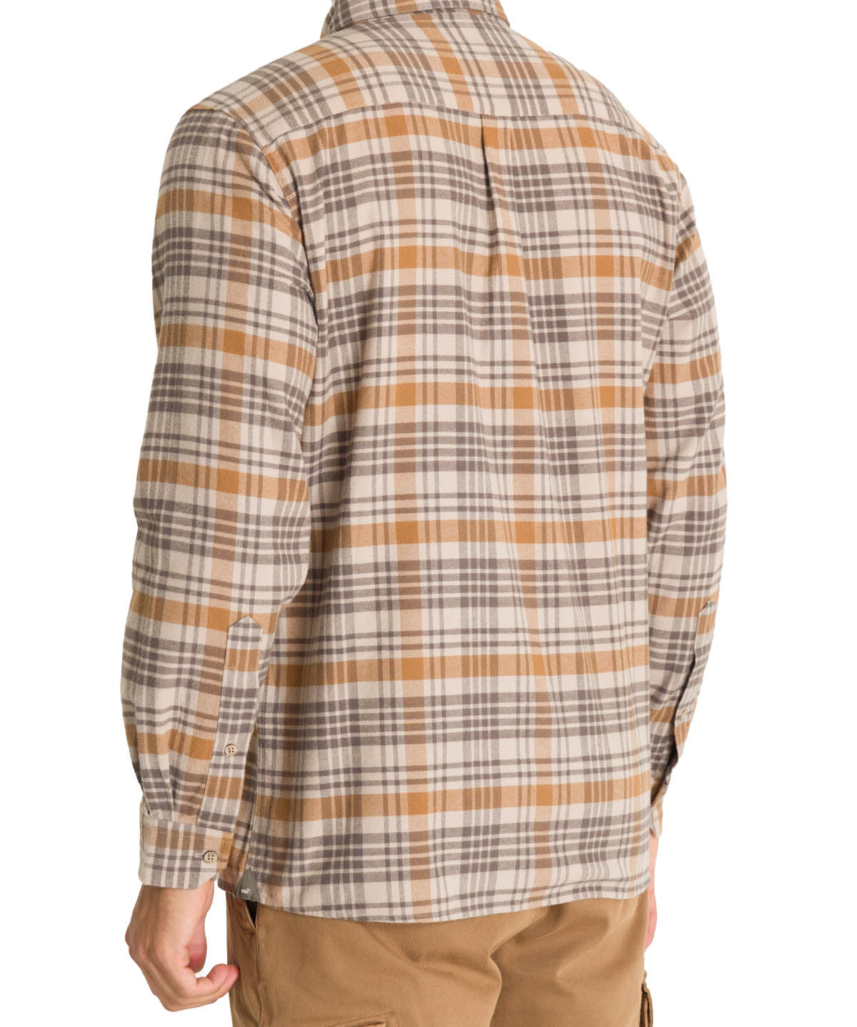 Camisa Algodón Orgánico Hombre Padua Café Rockford