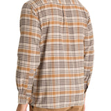 Camisa Algodón Orgánico Hombre Padua Café Rockford