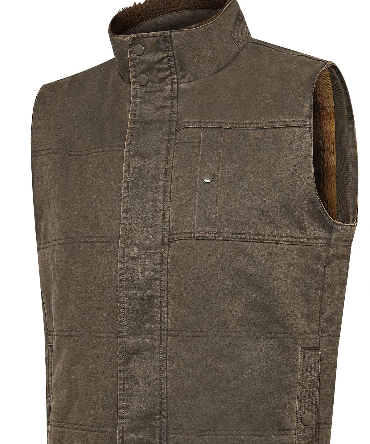 Chaqueta Thermore Hombre Marzio Café Rockford