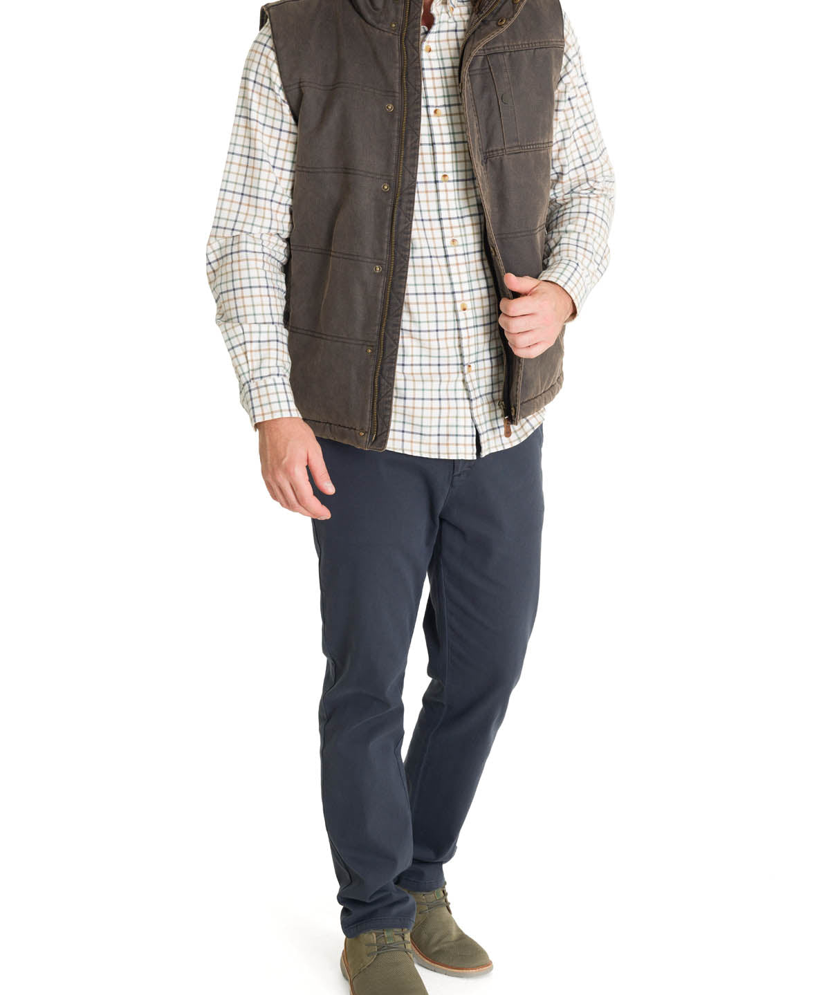 Chaqueta Thermore Hombre Marzio Café Rockford