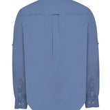 Camisa Algodón Orgánico Hombre Galiton Azul Rockford