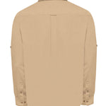 Camisa Algodón Orgánico Hombre Galiton Café Rockford