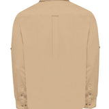 Camisa Algodón Orgánico Hombre Galiton Café Rockford