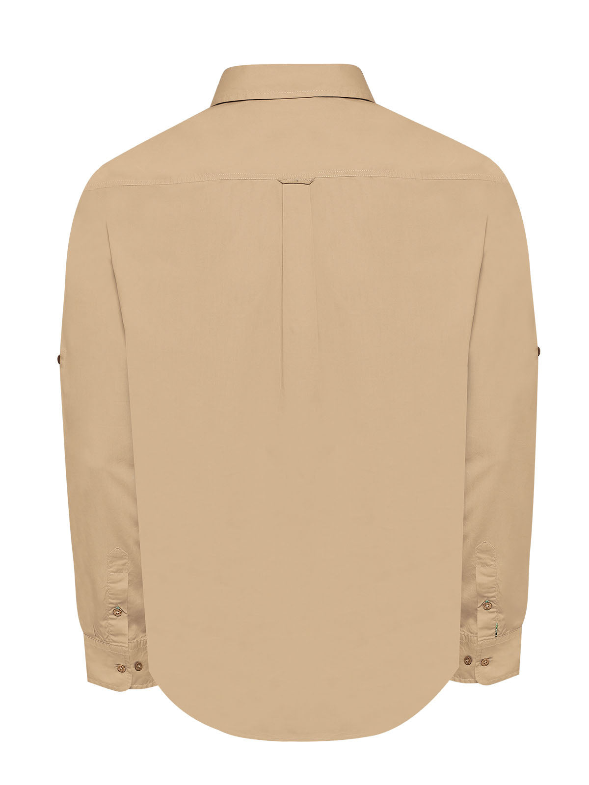 Camisa Algodón Orgánico Hombre Galiton Café Rockford