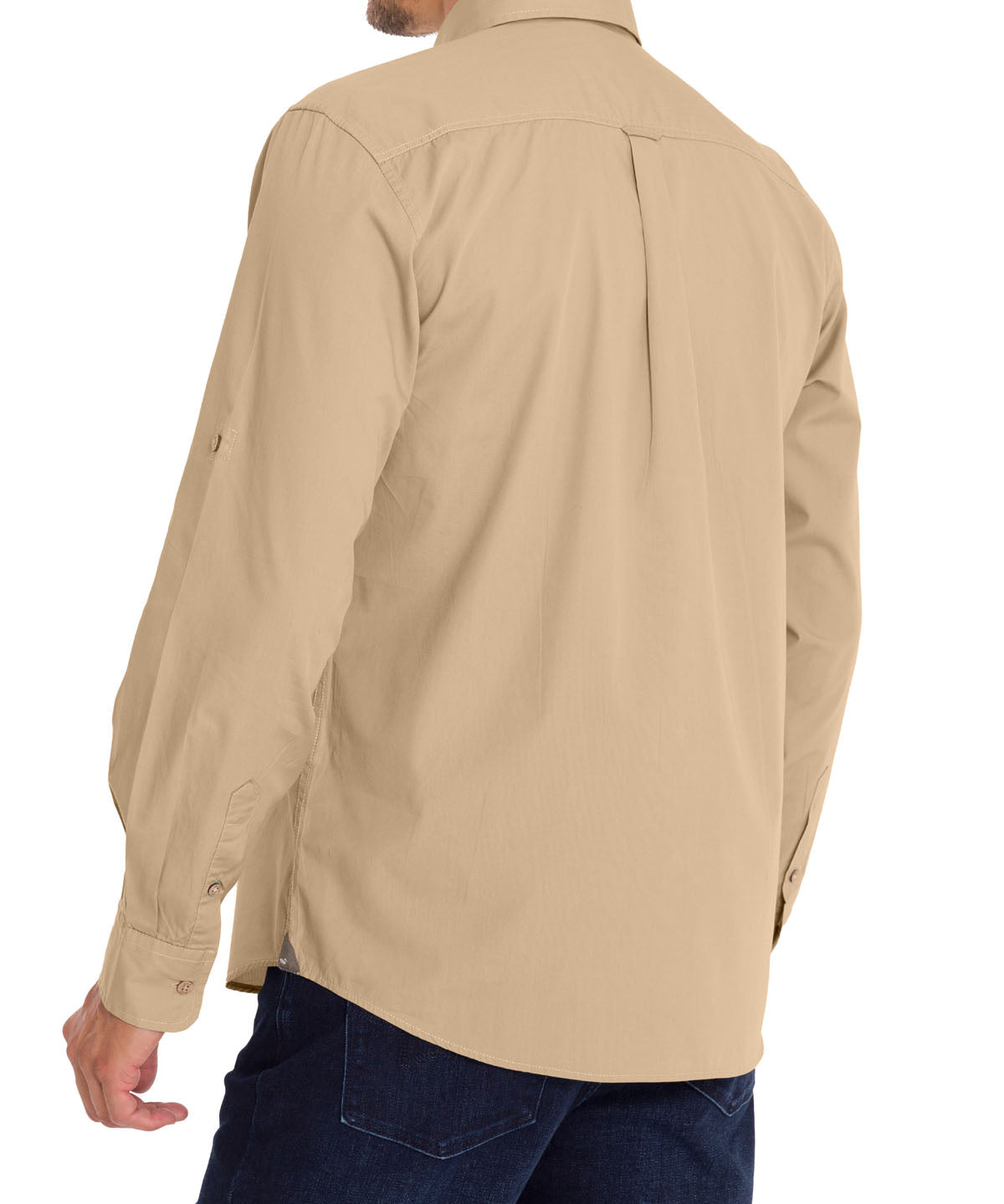 Camisa Algodón Orgánico Hombre Galiton Café Rockford