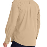 Camisa Algodón Orgánico Hombre Galiton Café Rockford