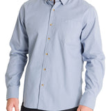 Camisa Algodón Orgánico Hombre Anzio Azul Rockford