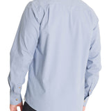 Camisa Algodón Orgánico Hombre Anzio Azul Rockford