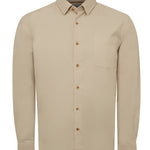 Camisa Algodón Orgánico Hombre Anzio Beige Rockford