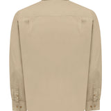 Camisa Algodón Orgánico Hombre Anzio Beige Rockford