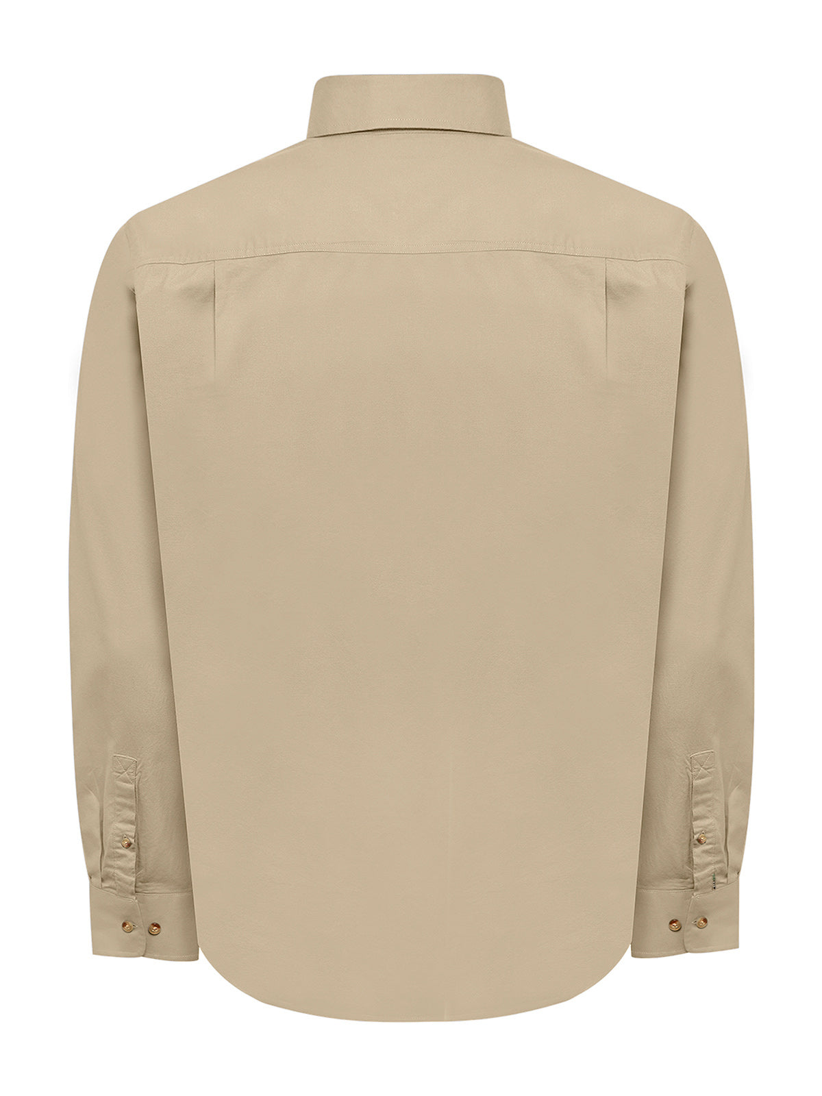 Camisa Algodón Orgánico Hombre Anzio Beige Rockford