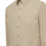 Camisa Algodón Orgánico Hombre Anzio Beige Rockford