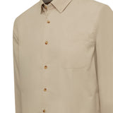 Camisa Algodón Orgánico Hombre Anzio Beige Rockford
