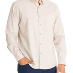 Camisa Algodón Orgánico Hombre Anzio Beige Rockford