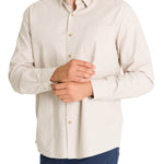 Camisa Algodón Orgánico Hombre Anzio Beige Rockford
