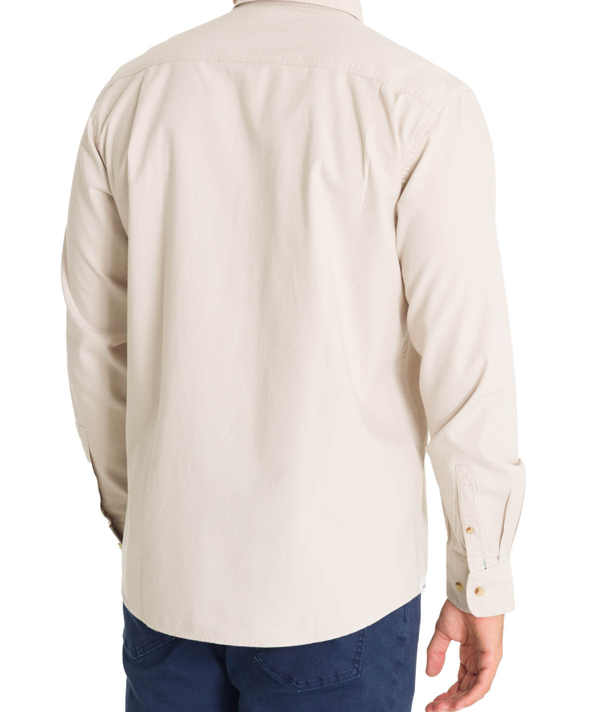 Camisa Algodón Orgánico Hombre Anzio Beige Rockford