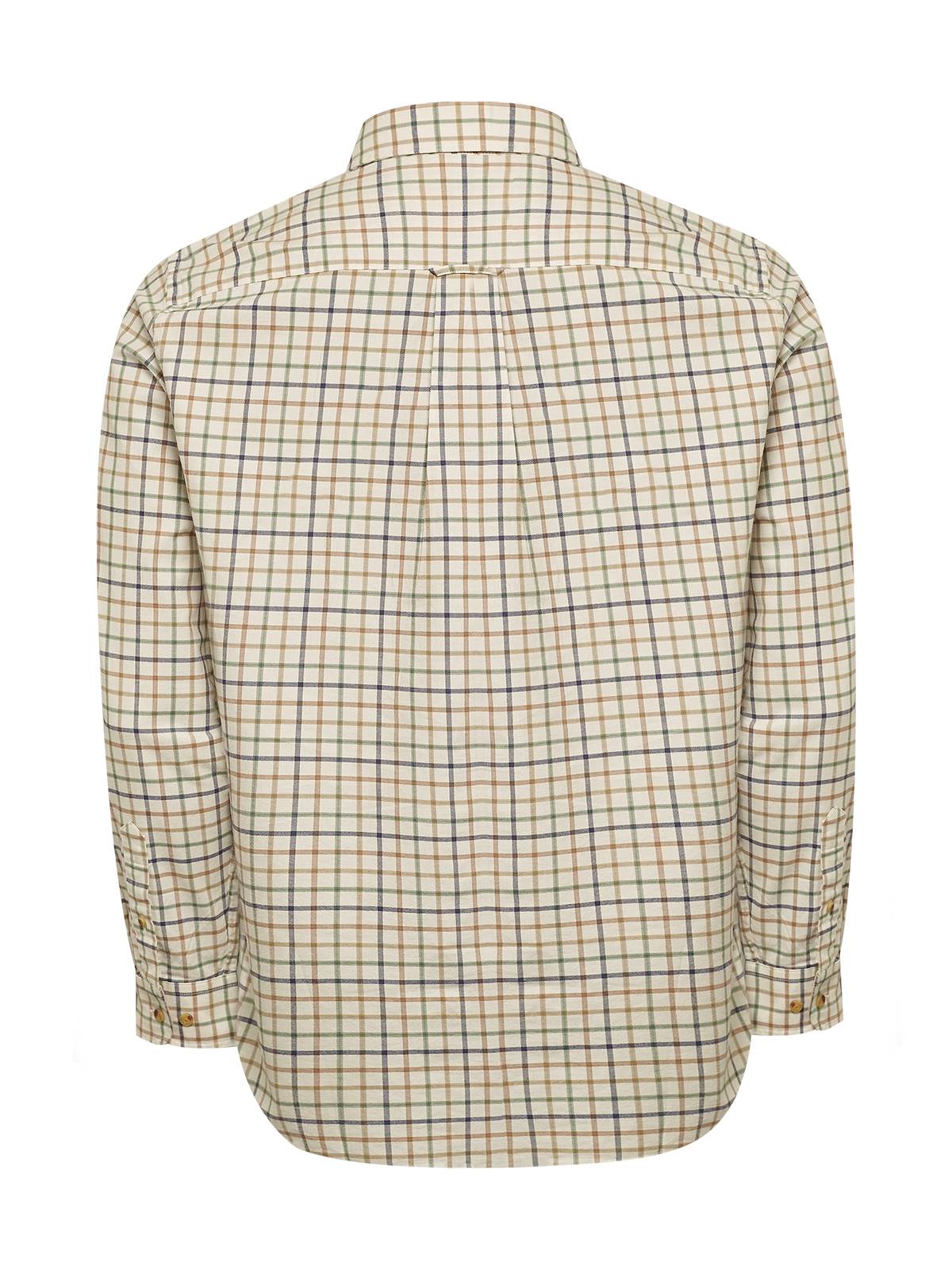 Camisa Algodón Orgánico Hombre Viyellabut Café Rockford