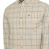 Camisa Algodón Orgánico Hombre Viyellabut Café Rockford