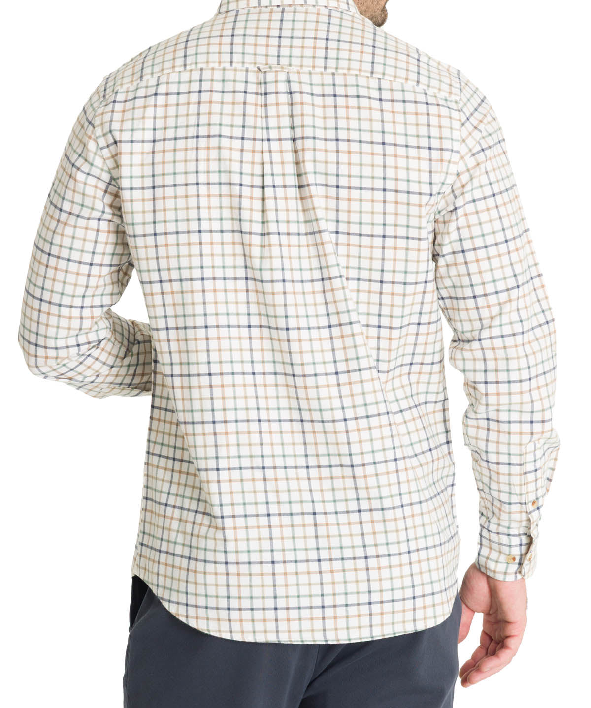 Camisa Algodón Orgánico Hombre Viyellabut Café Rockford