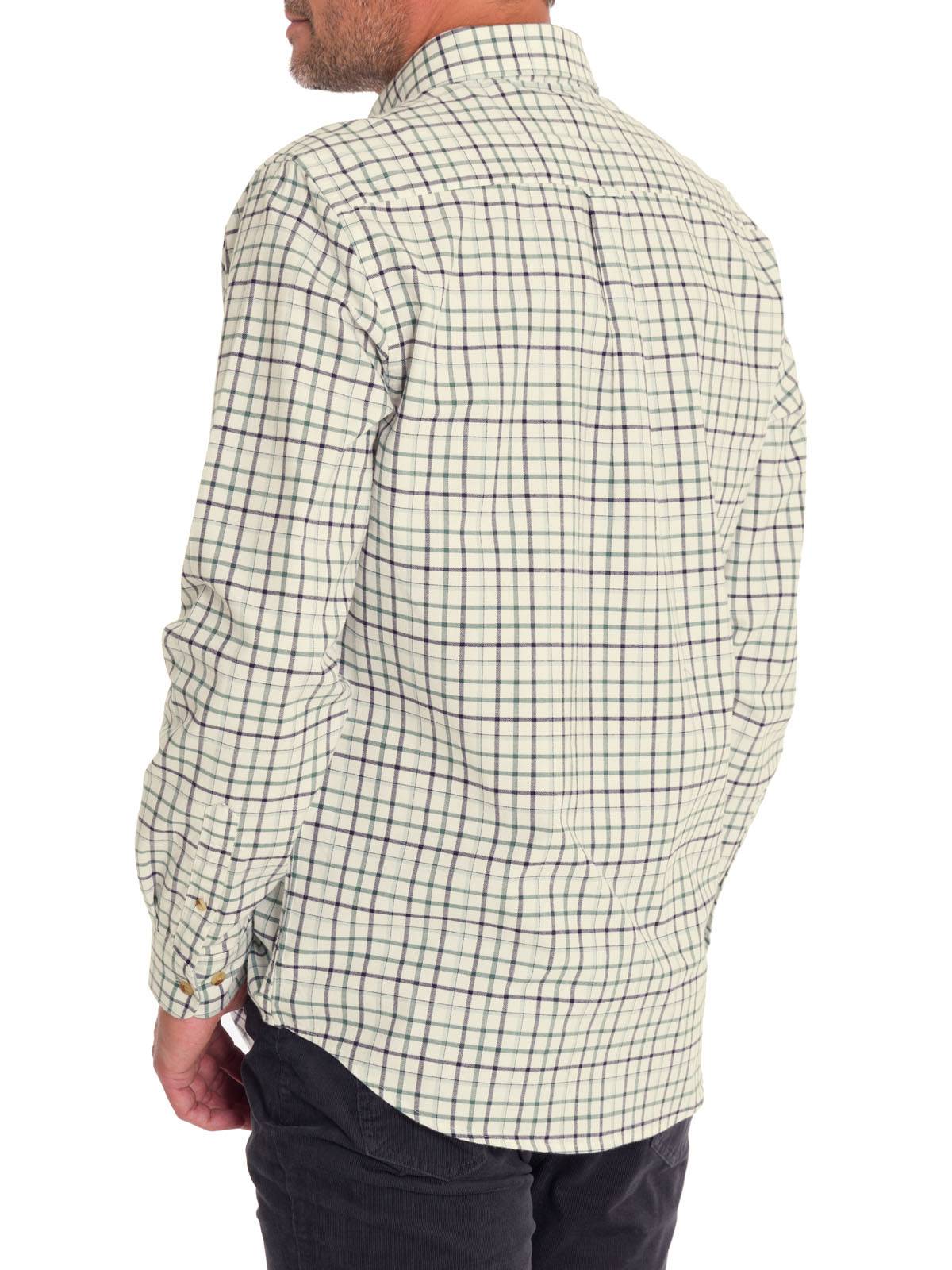 Camisa Algodón Orgánico Hombre Viyellabut Beige Rockford