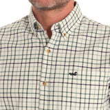 Camisa Algodón Orgánico Hombre Viyellabut Beige Rockford