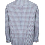 Camisa Algodón Orgánico Hombre Viyellabut Azul Rockford