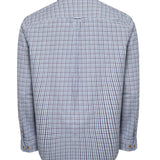 Camisa Algodón Orgánico Hombre Viyellabut Azul Rockford