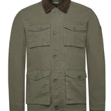 Chaqueta Algodón Orgánico Hombre Crawley Verde Rockford