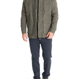 Chaqueta Algodón Orgánico Hombre Crawley Verde Rockford