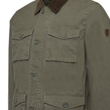 Chaqueta Algodón Orgánico Hombre Crawley Verde Rockford