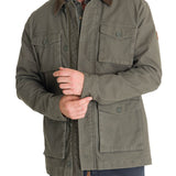 Chaqueta Algodón Orgánico Hombre Crawley Verde Rockford