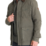 Chaqueta Algodón Orgánico Hombre Crawley Verde Rockford