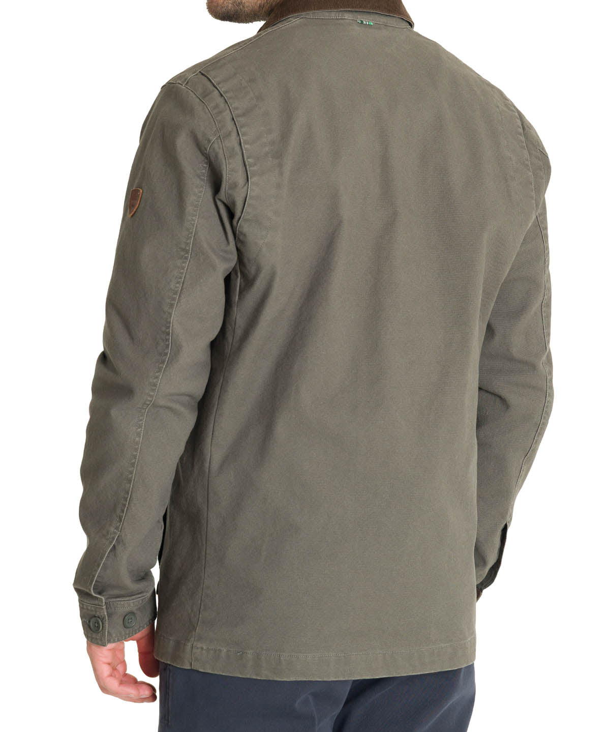 Chaqueta Algodón Orgánico Hombre Crawley Verde Rockford