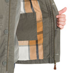Chaqueta Algodón Orgánico Hombre Crawley Verde Rockford