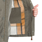 Chaqueta Algodón Orgánico Hombre Crawley Verde Rockford