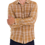 Camisa Algodón Orgánico Hombre Bradford Beige Rockford