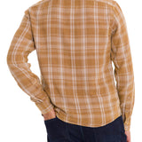 Camisa Algodón Orgánico Hombre Bradford Beige Rockford