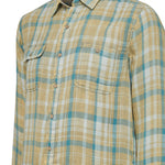 Camisa Algodón Orgánico Hombre Bradford Verde Rockford