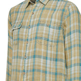 Camisa Algodón Orgánico Hombre Bradford Verde Rockford