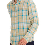 Camisa Algodón Orgánico Hombre Bradford Verde Rockford