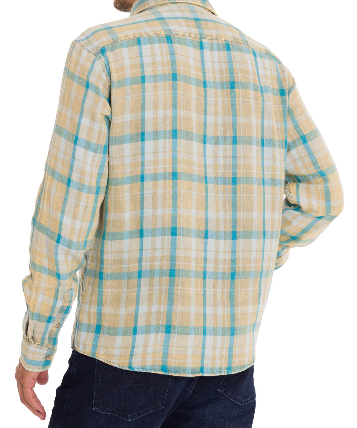 Camisa Algodón Orgánico Hombre Bradford Verde Rockford