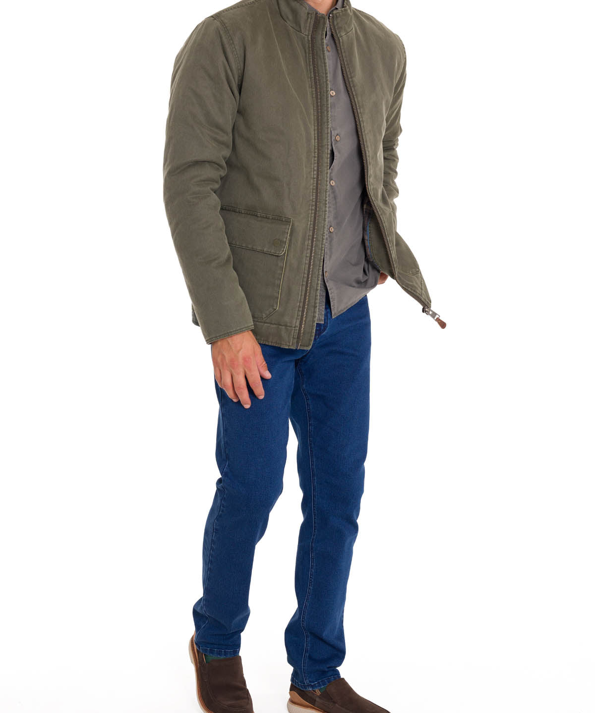 Chaqueta Thermore Hombre Newolb Verde Rockford
