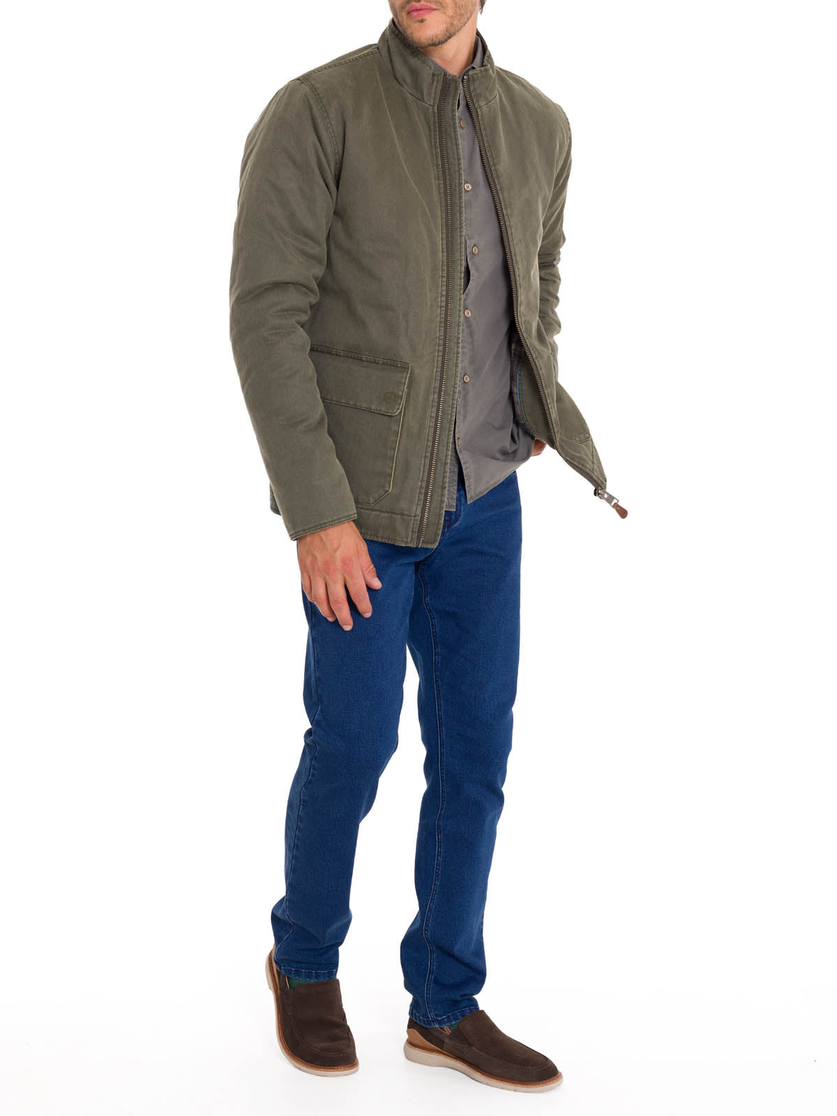 Chaqueta Thermore Hombre Newolb Verde Rockford