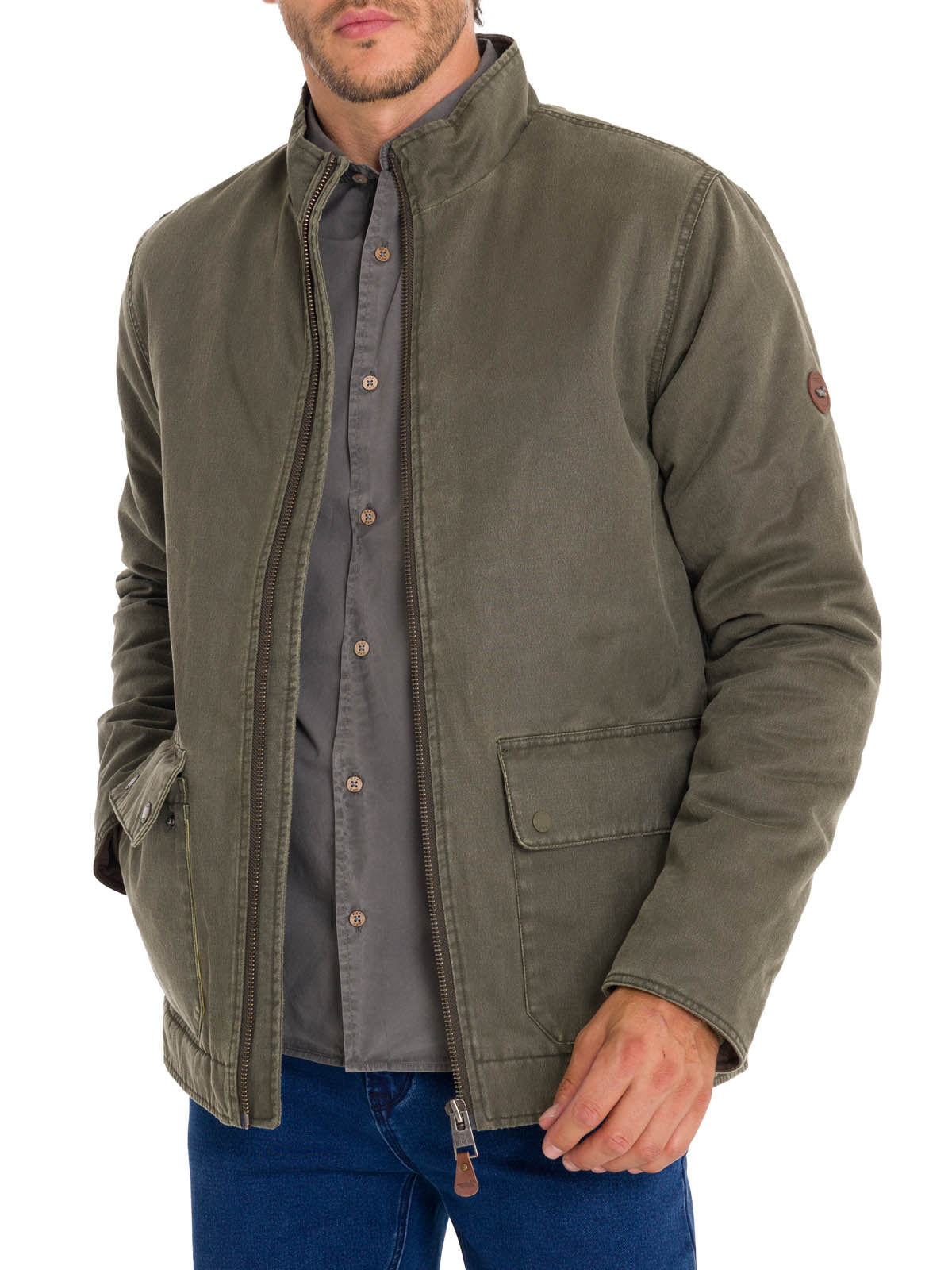 Chaqueta Thermore Hombre Newolb Verde Rockford