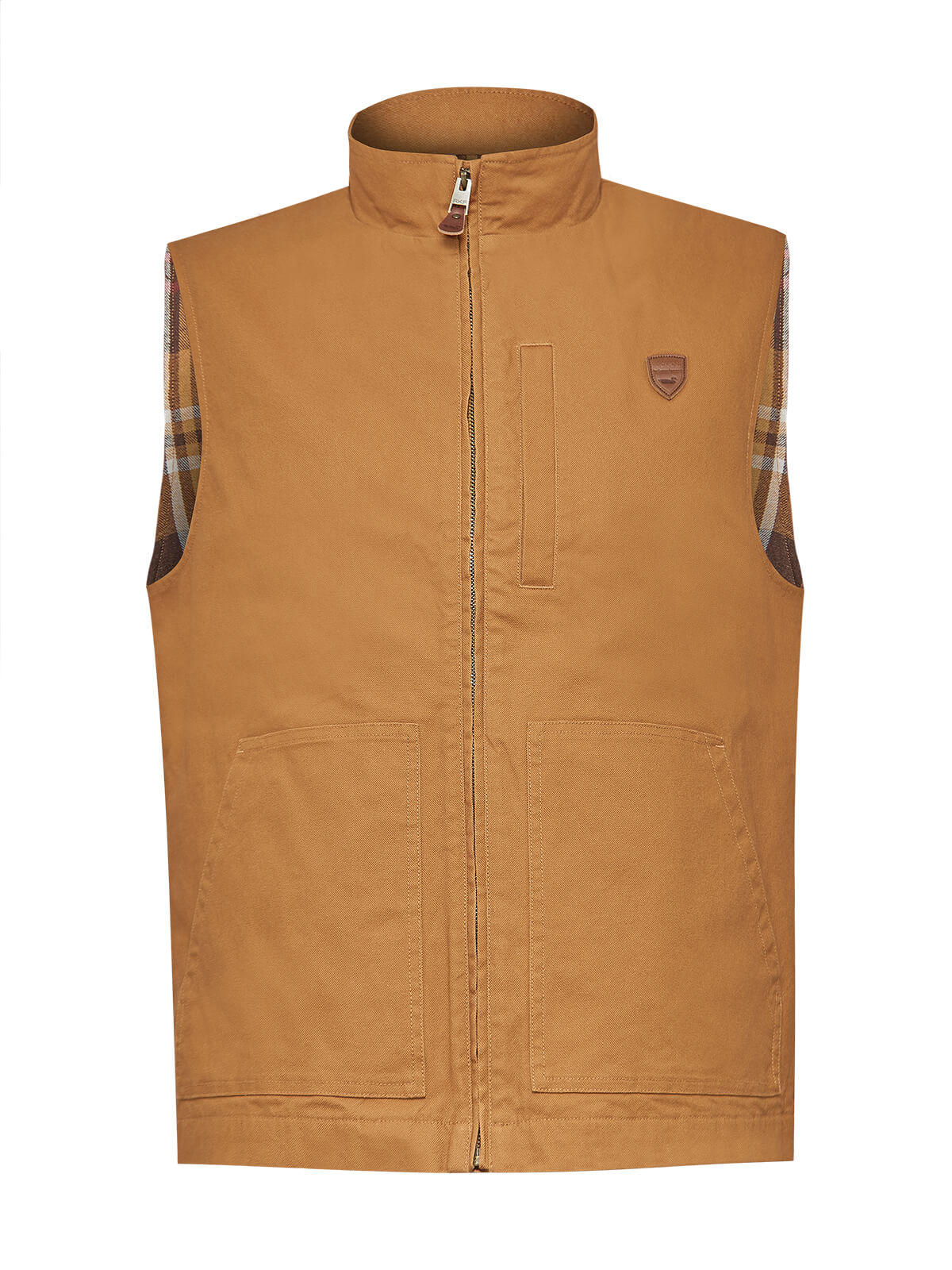 Chaqueta Algodón Orgánico Hombre Hartt Café Rockford