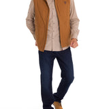 Chaqueta Algodón Orgánico Hombre Hartt Café Rockford